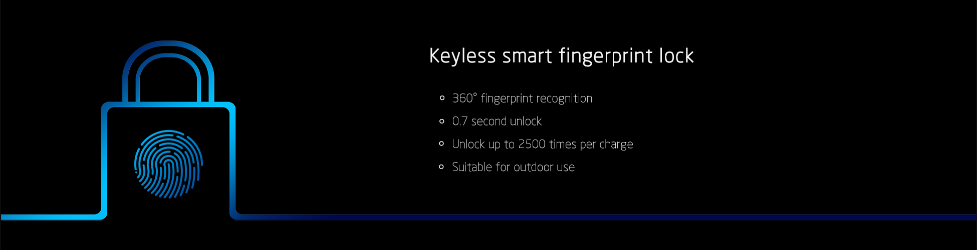 keyless lock fingerprint lock smart lock